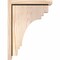 Ekena Millwork Pescadero Smooth Corbel w/Backplate, Douglas Fir, 5 1/2"W x 12"D x 16"H COR06X12X16PEC01SDF - alternate 3
